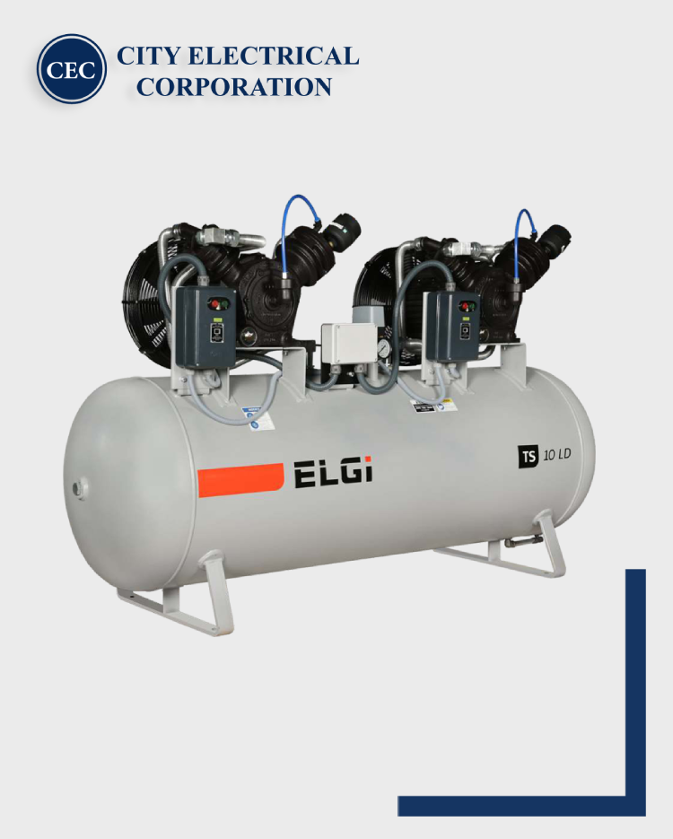 Two-Stage Direct Drive Reciprocating Air Compressor
